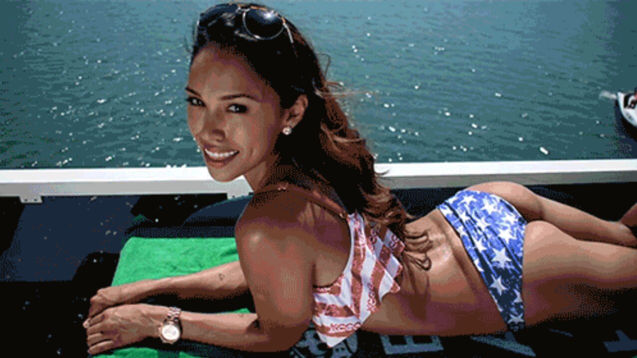 latina bikini ass