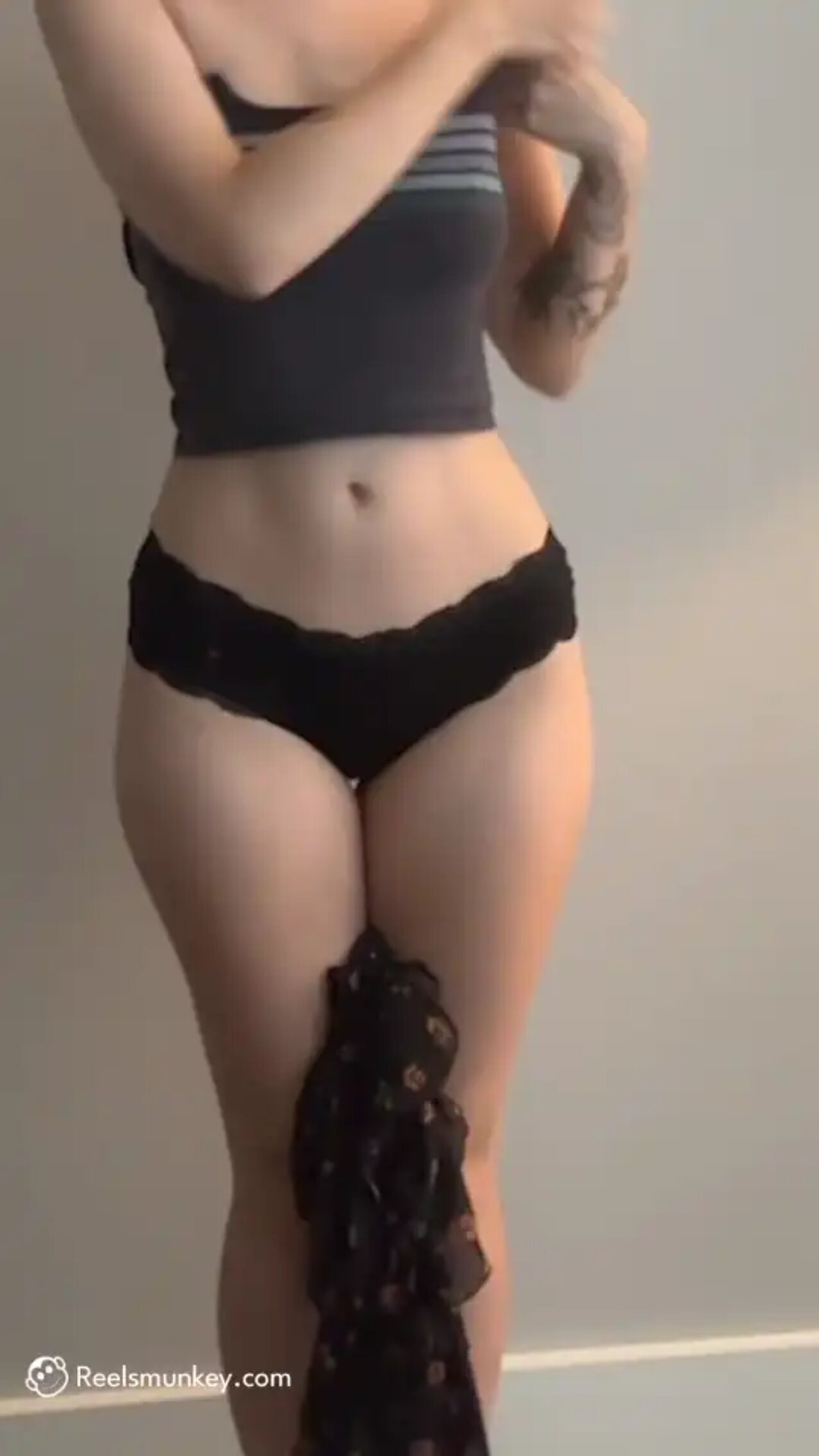 tiktok brunette grwm