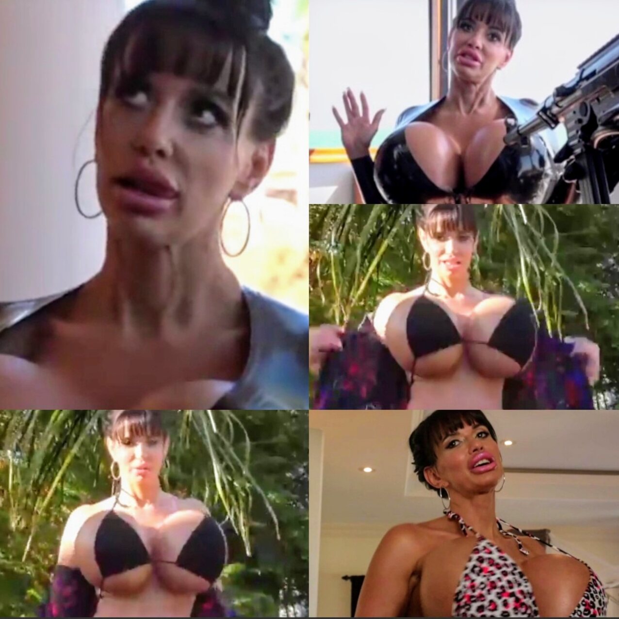 big boobs milf brunette