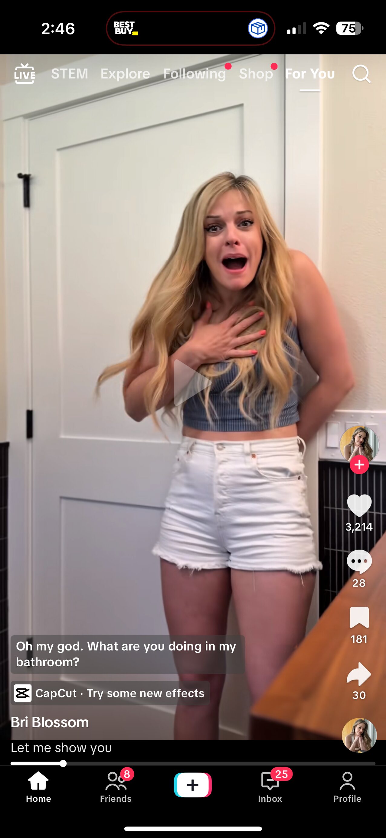 blond milf stepmom