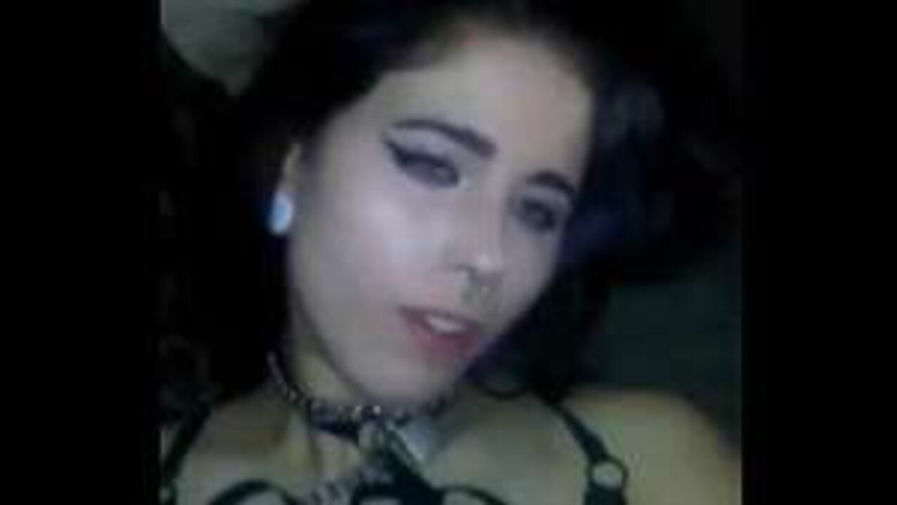 dark hair piercings goth