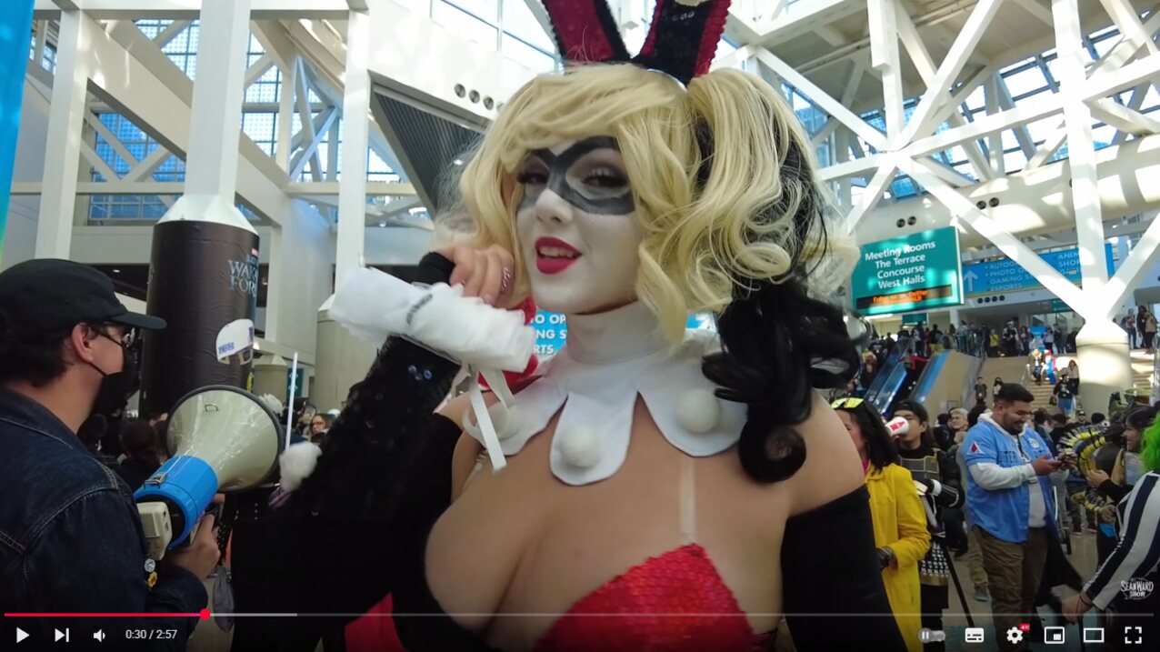 cosplay femdom ballbusting
