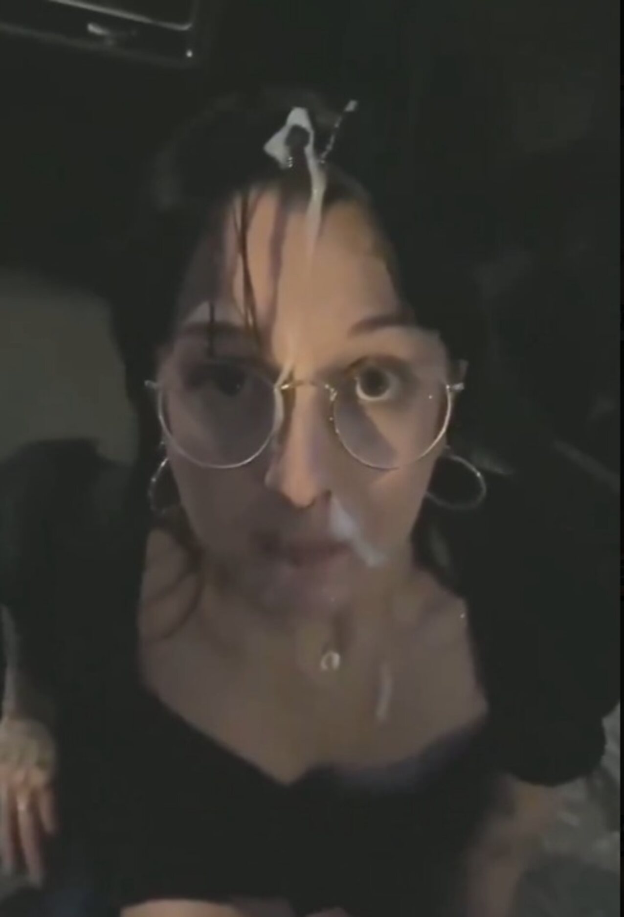 goth facial blowjob
