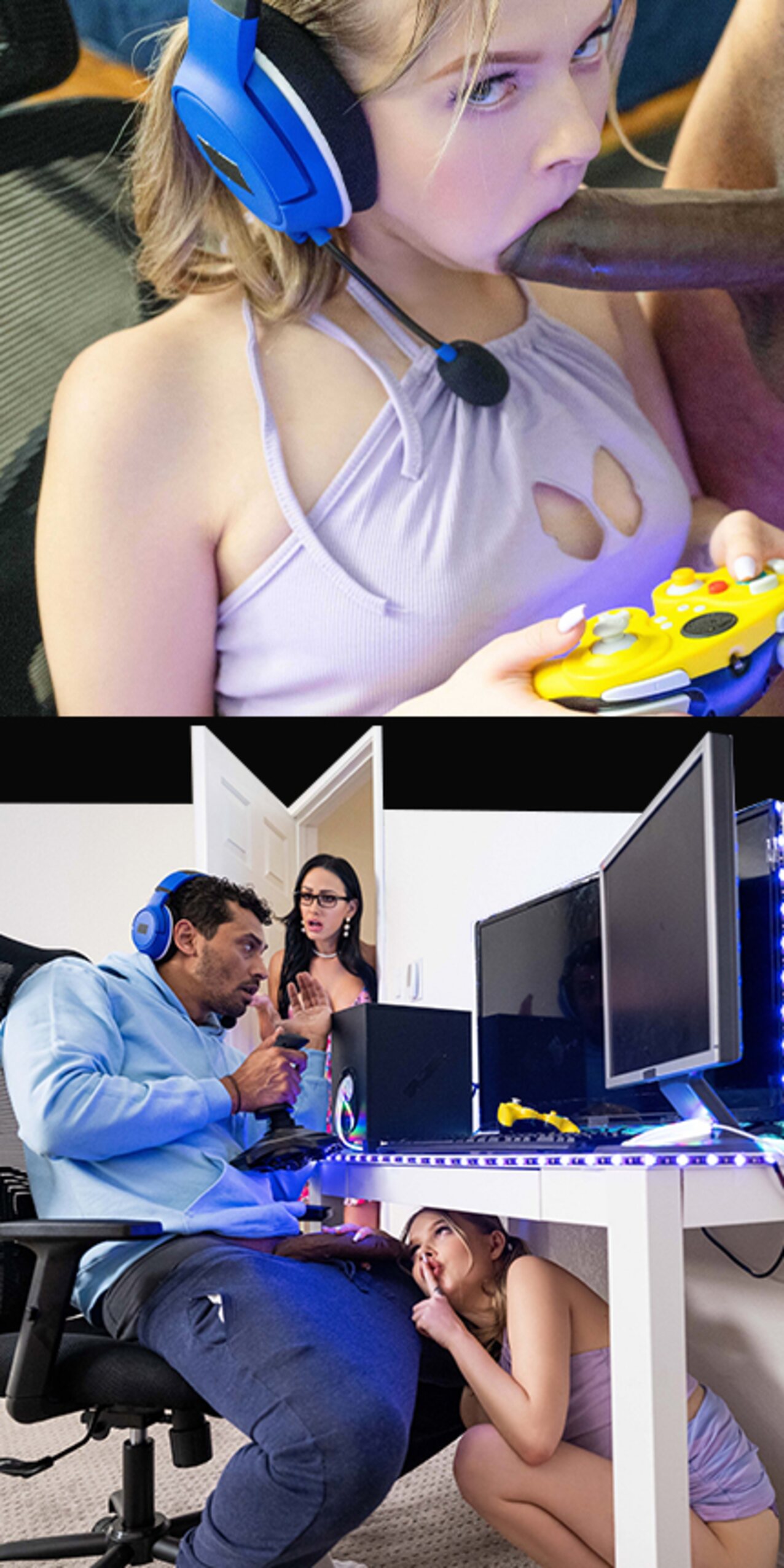 brazzers console game under table