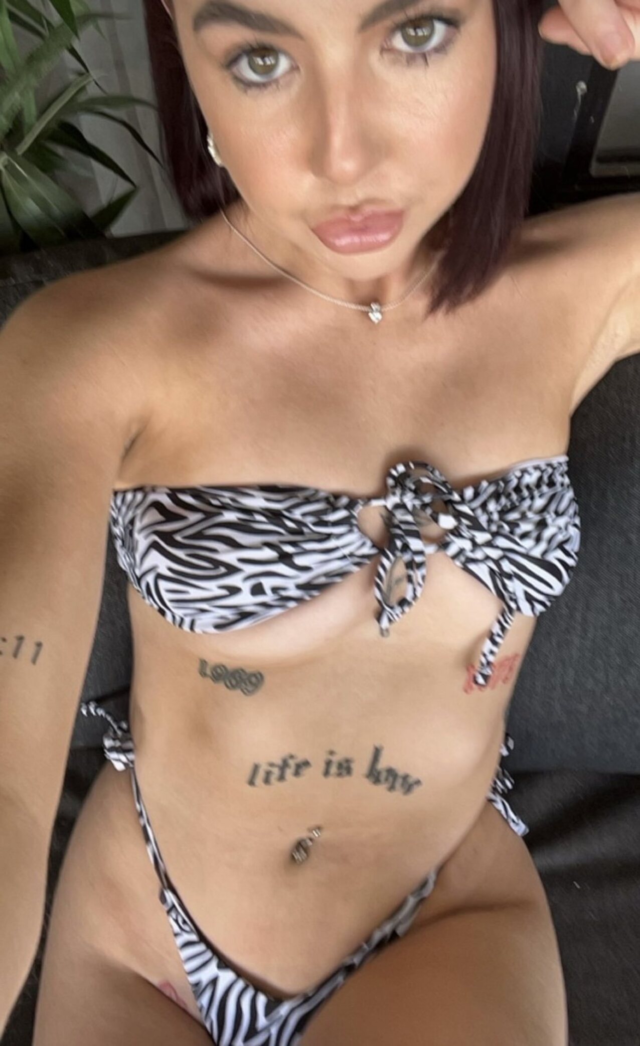 amateur hot tongue piercing