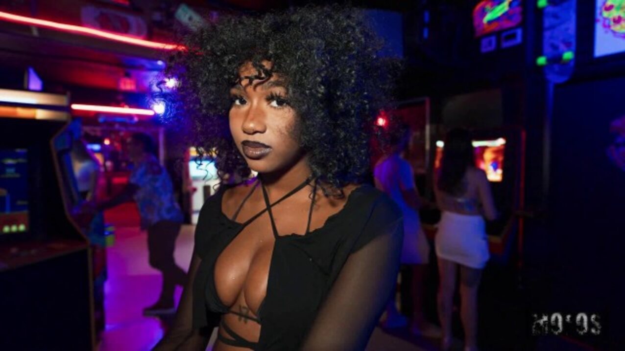 cute ebony titties