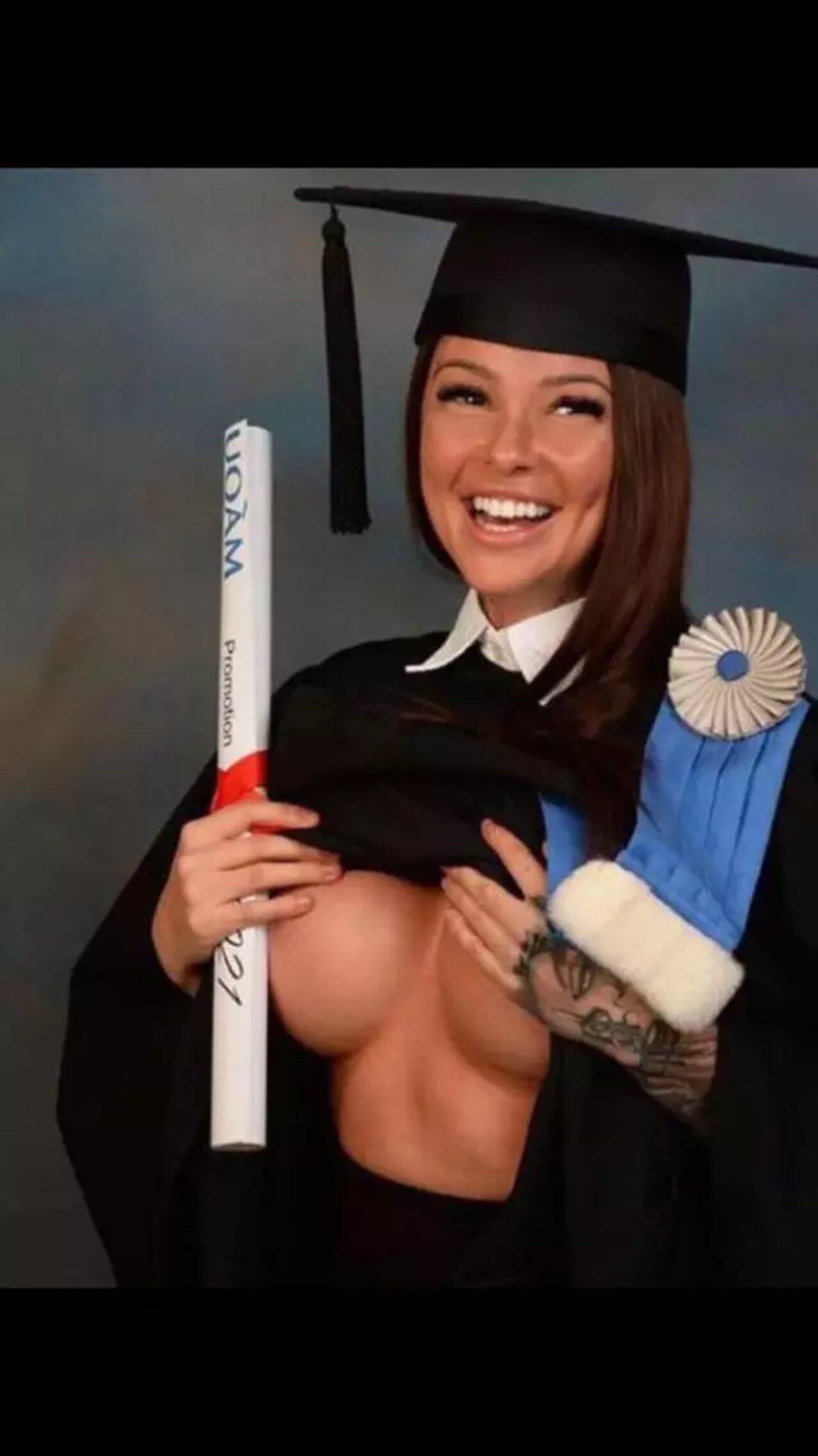 amateur graduation flashing