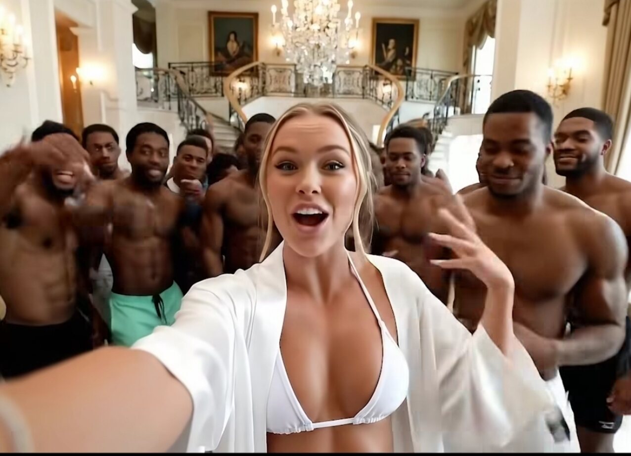 gang sexy blond