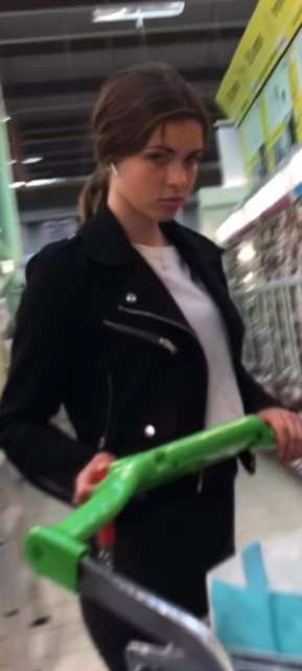 teen in black jeans busted