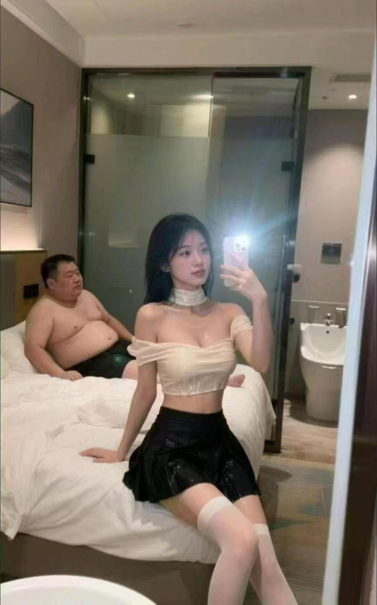 asian chinese selfie