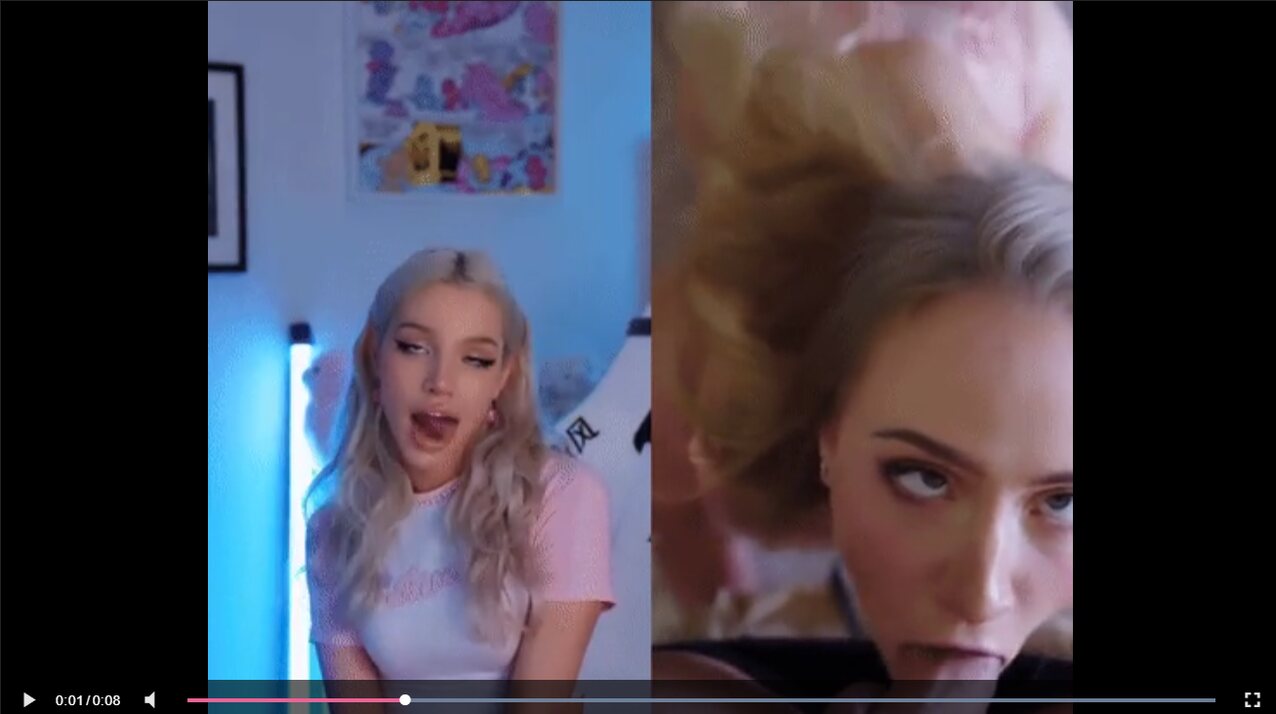 deepthroat pmv pink hair