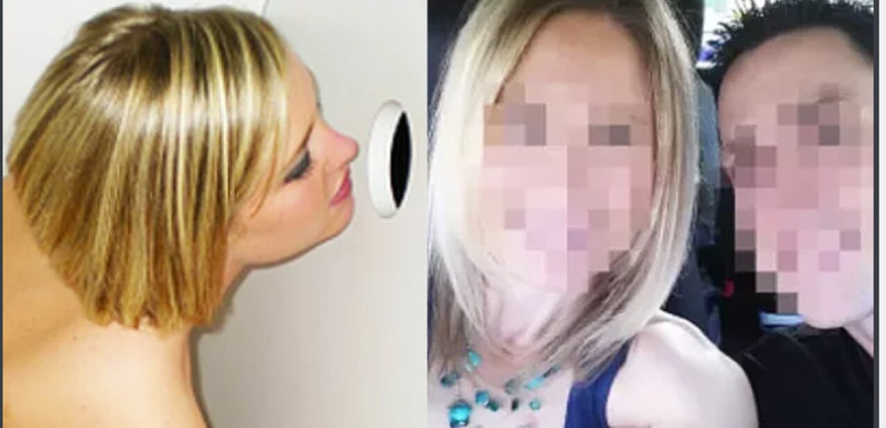 gloryhole short hair blonde
