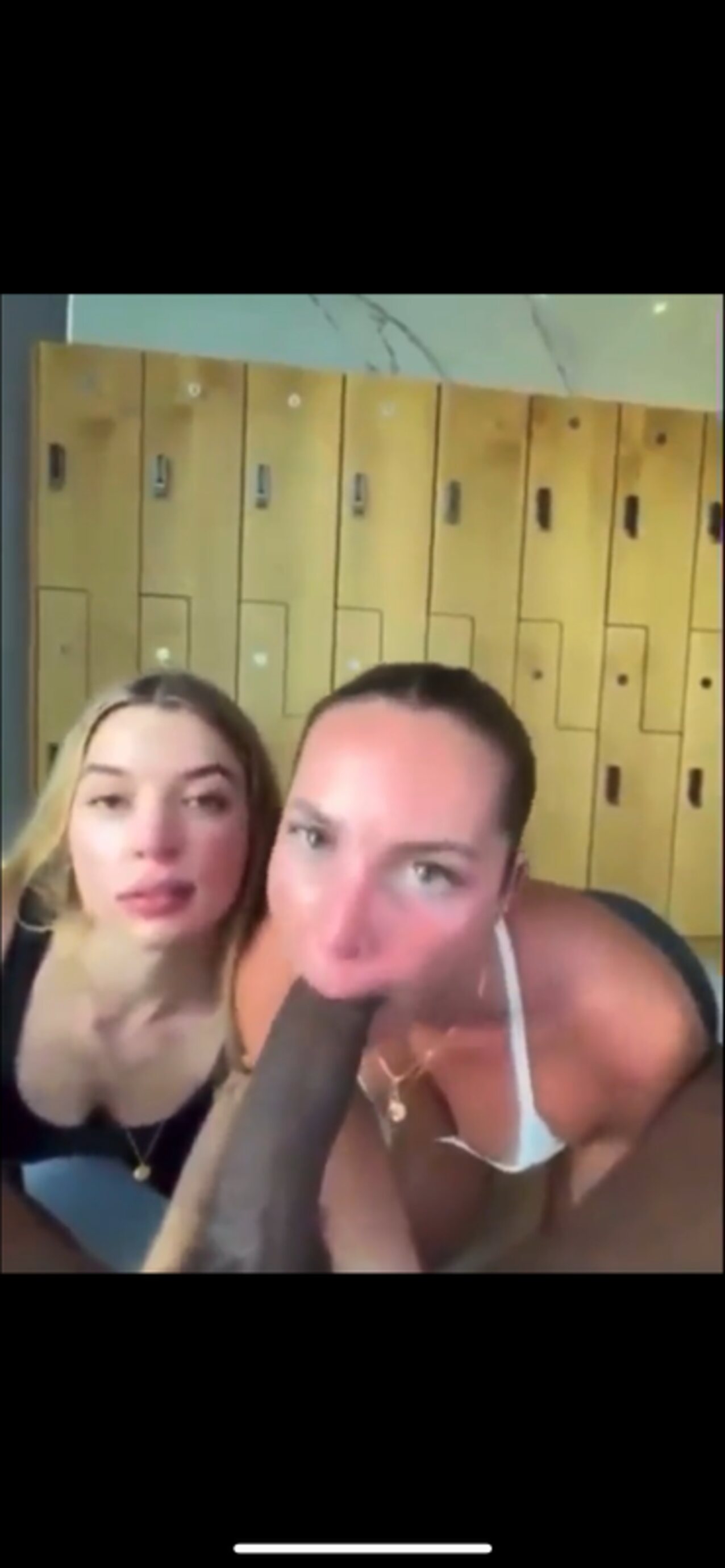 blonde brunette small tits