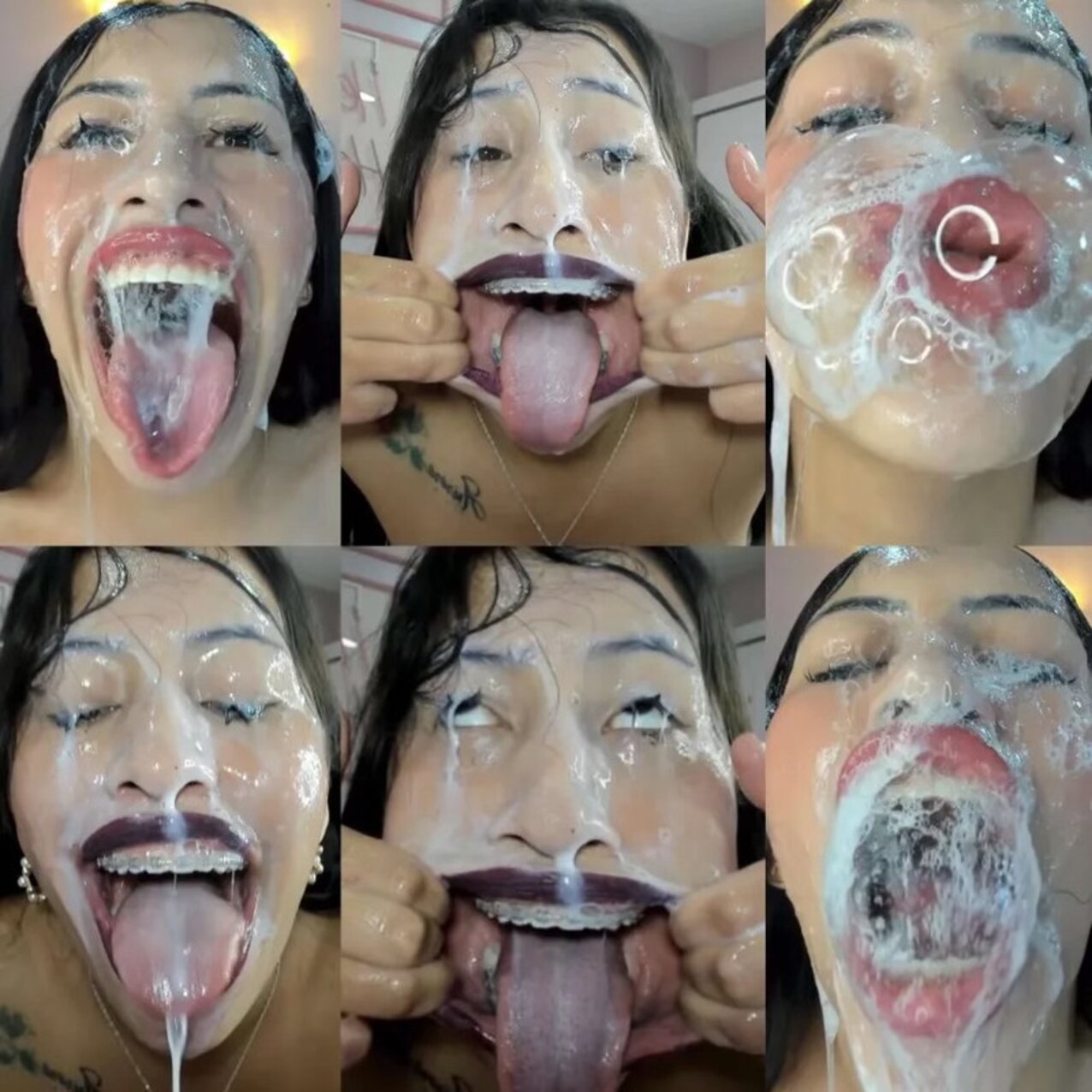 blowjob saliva ass