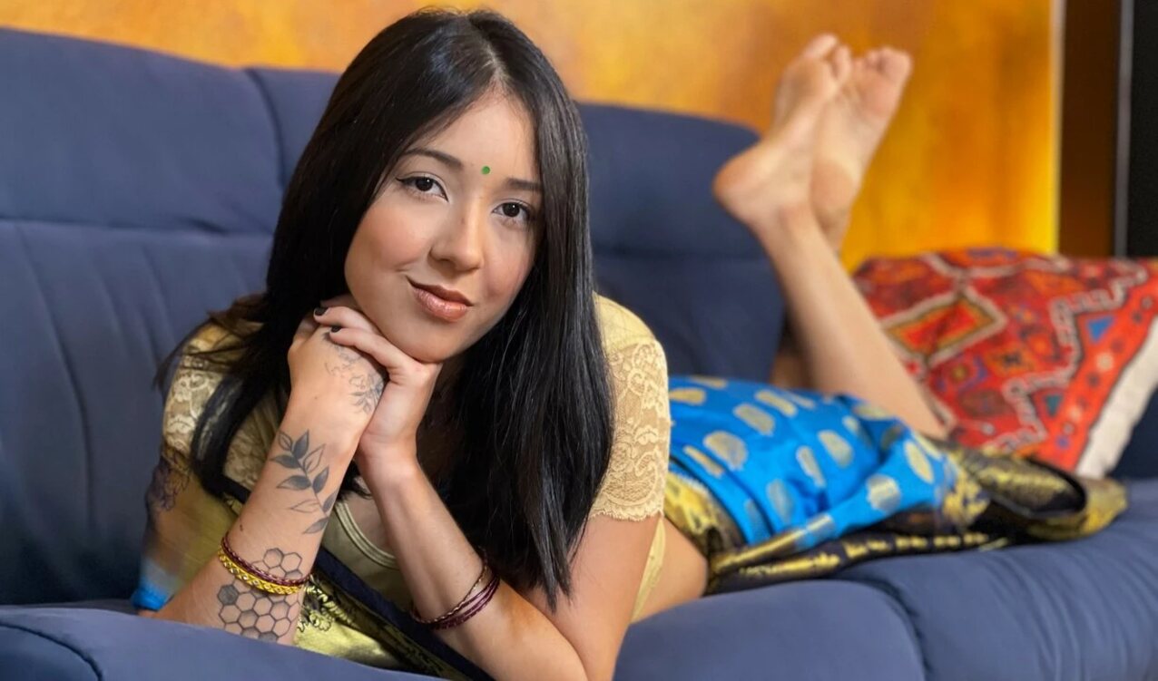 indian feet beauty