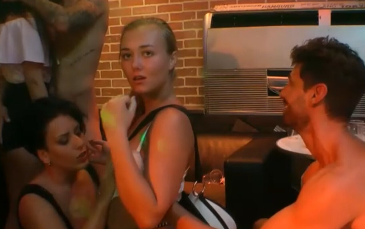 party orgy public