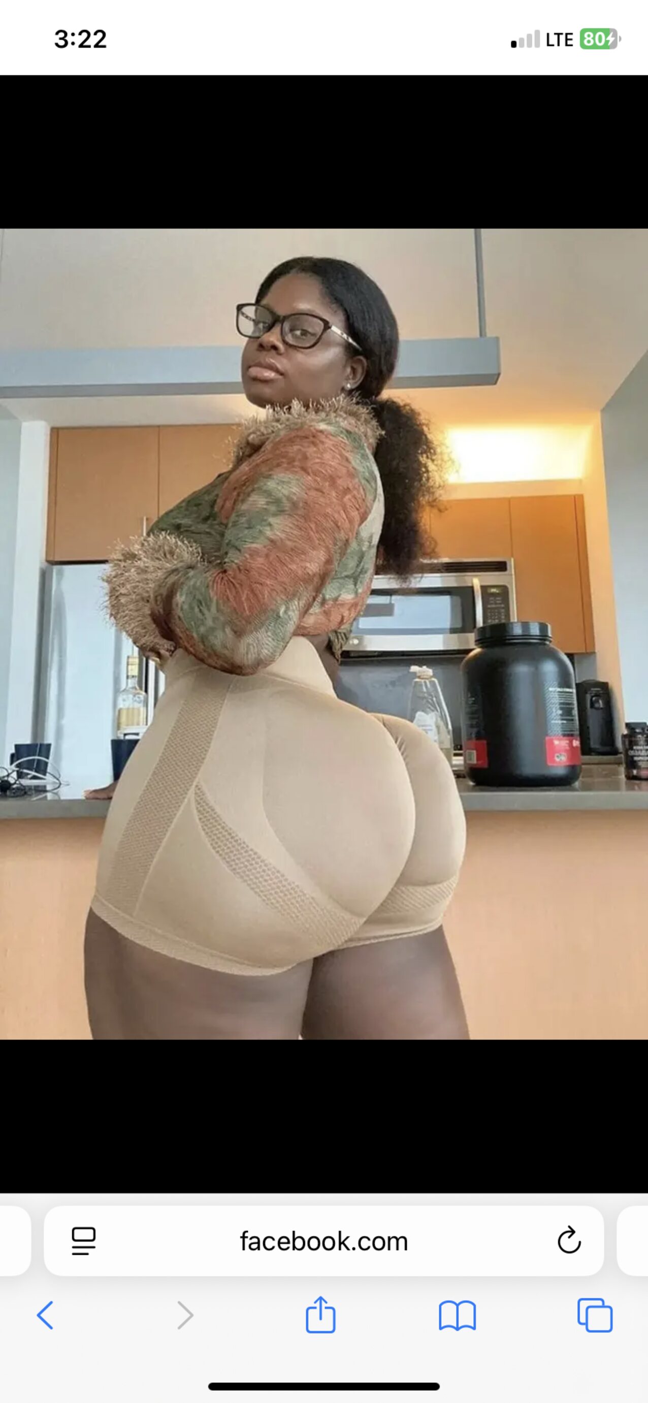 booty ebony model