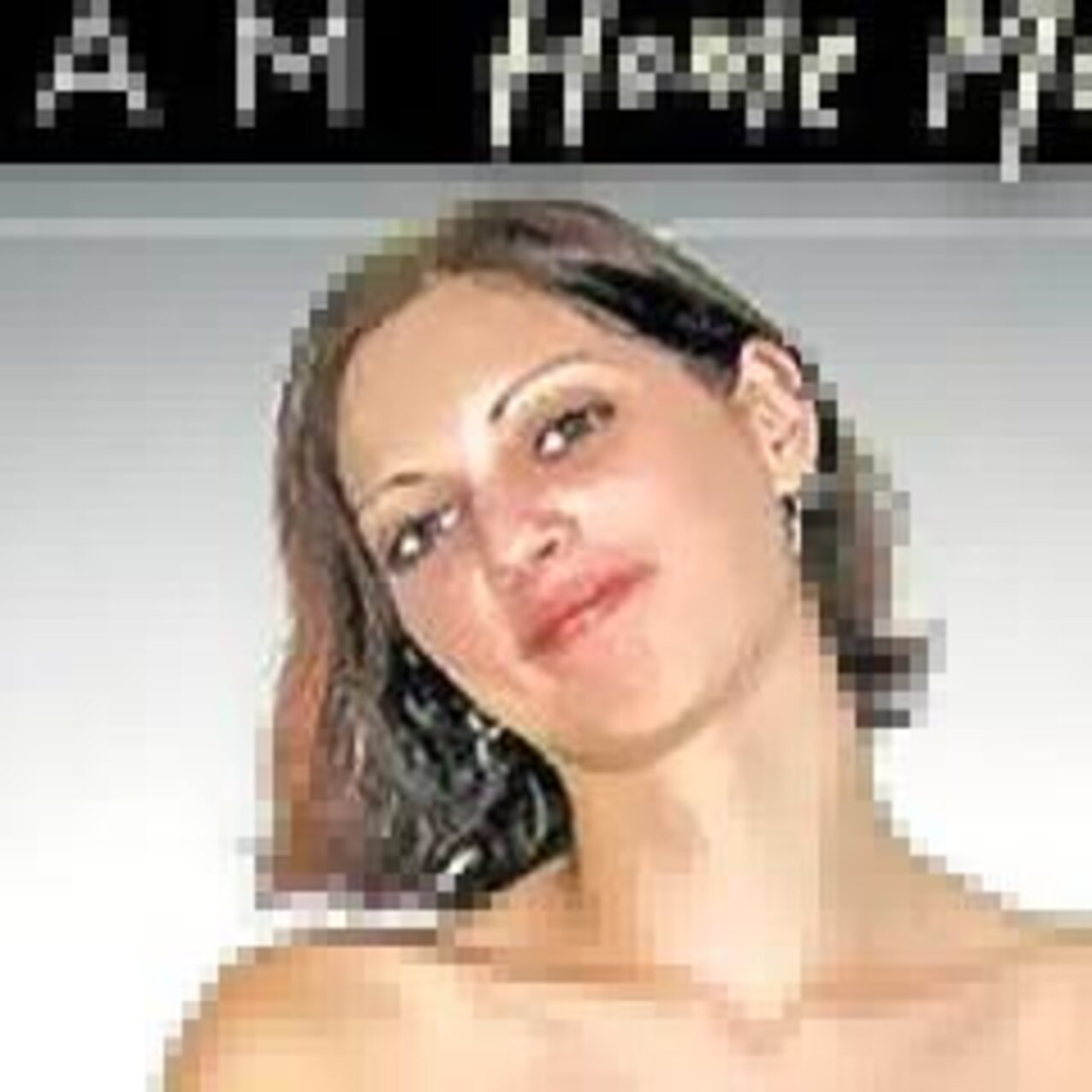 burnette short hair amateur