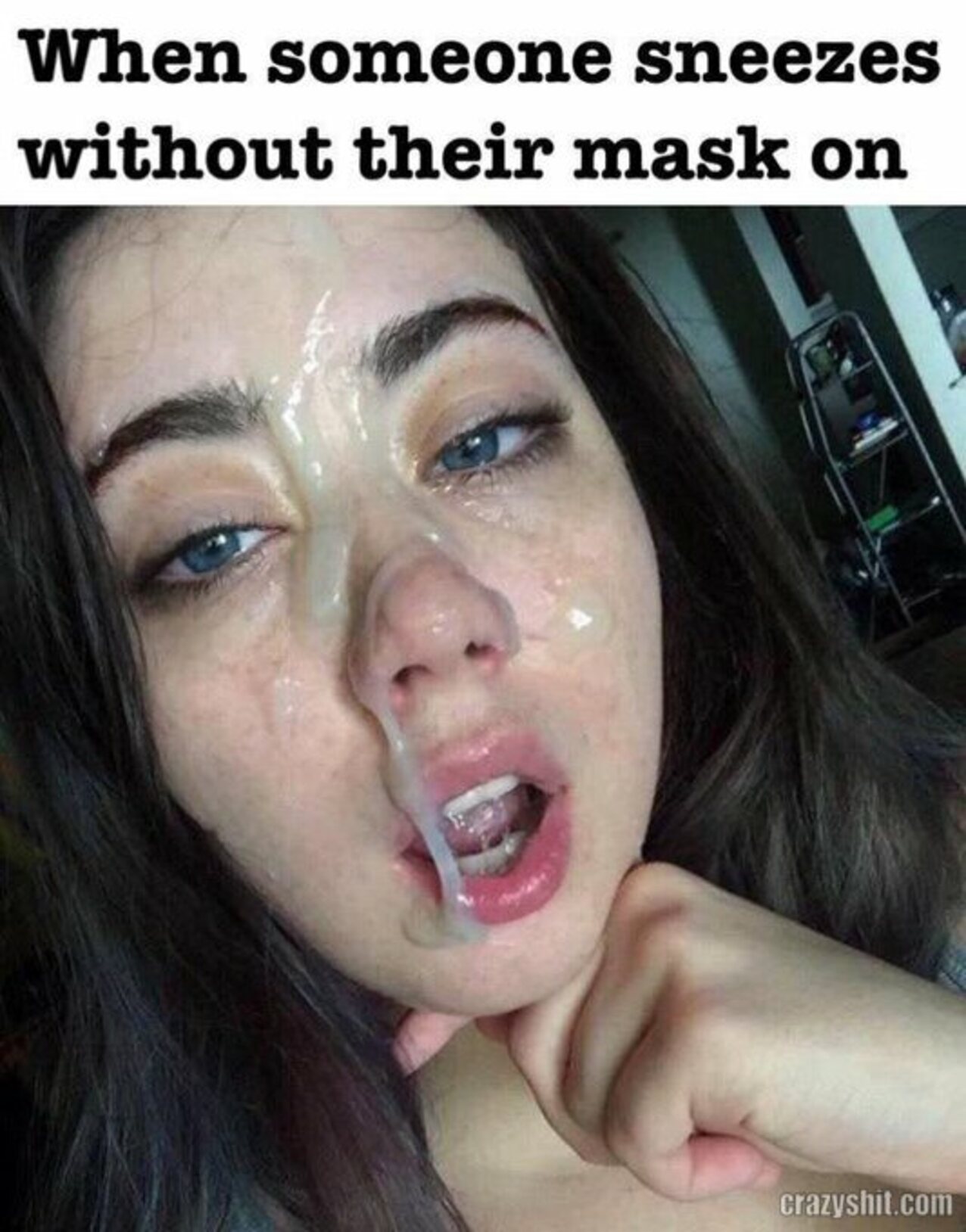facial cumshot cum
