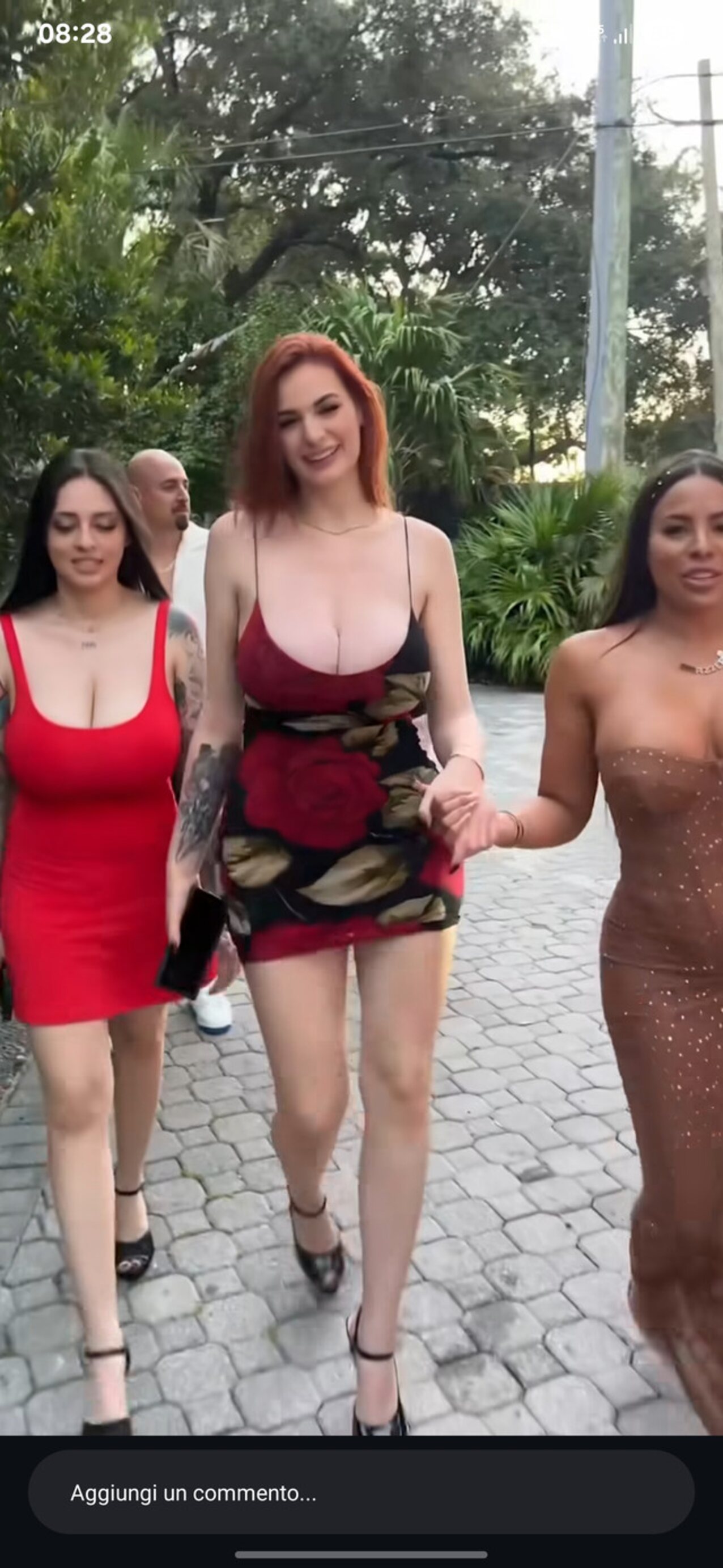 redhead busty tall