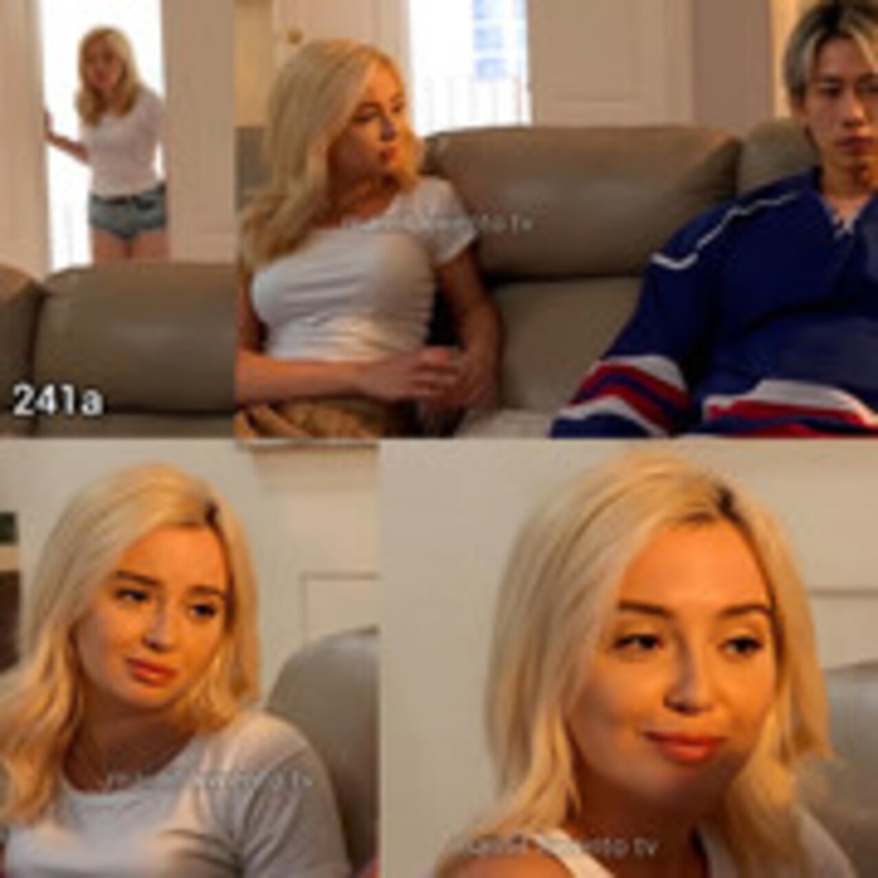 blonde japanese asian