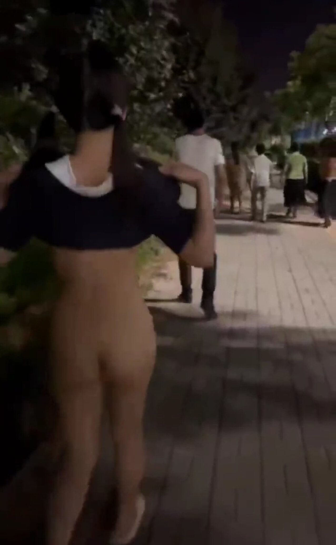 asian exhibitionist public