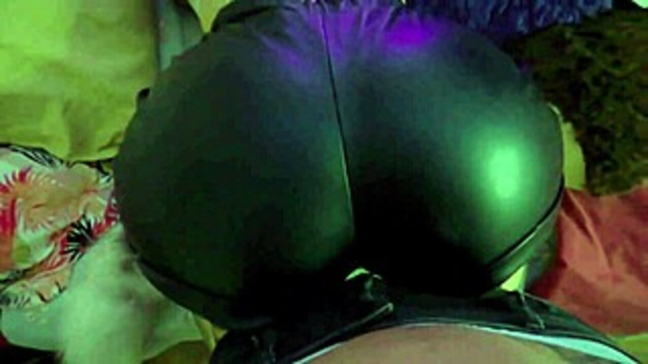 leather shorts pov