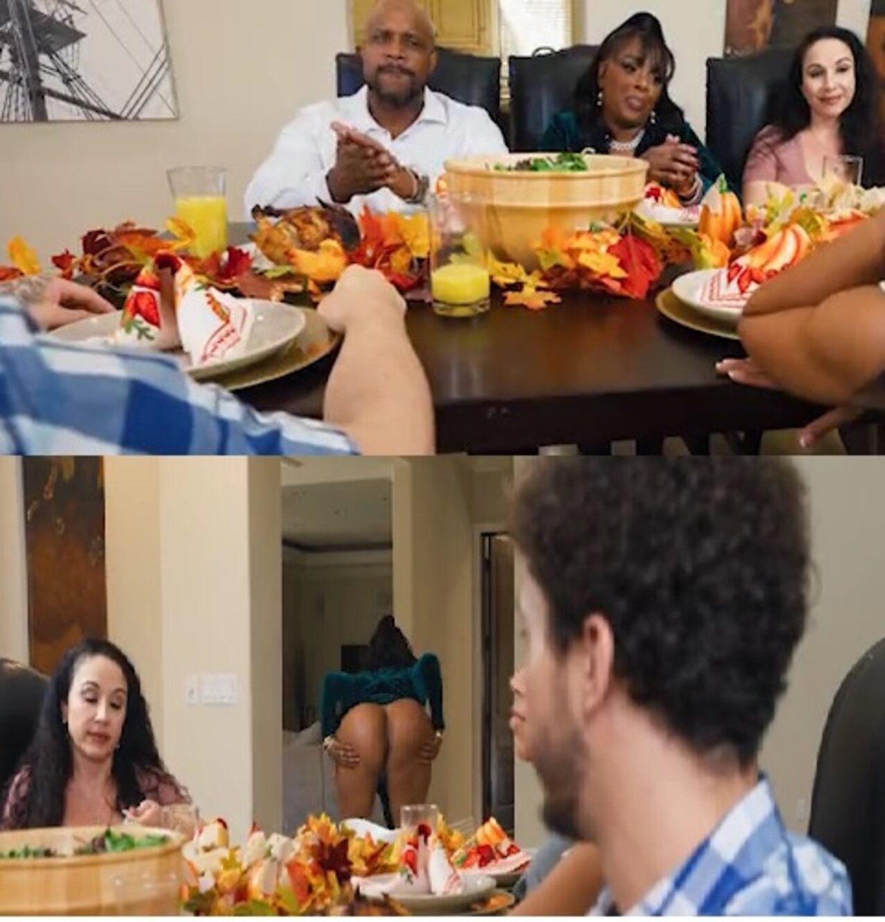 ebony milf stepmom