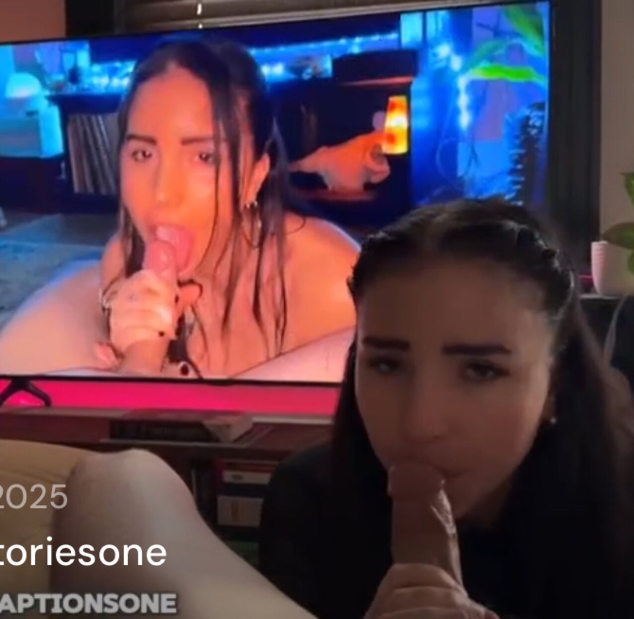 brunette amateur blowjob