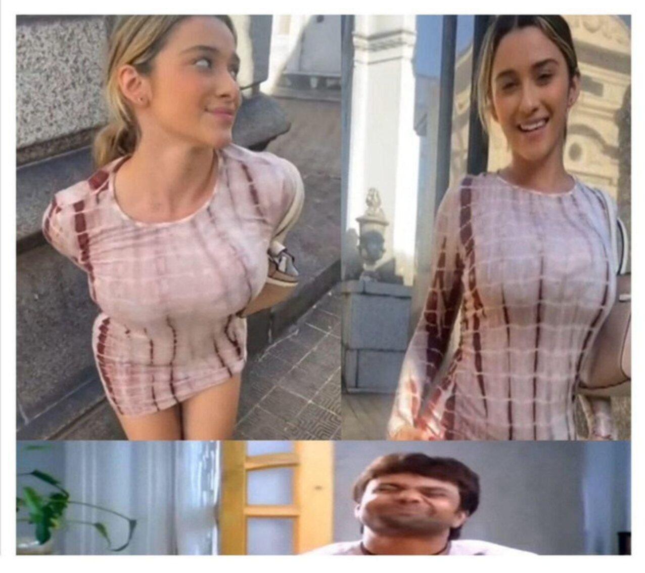 blonde couple homemade