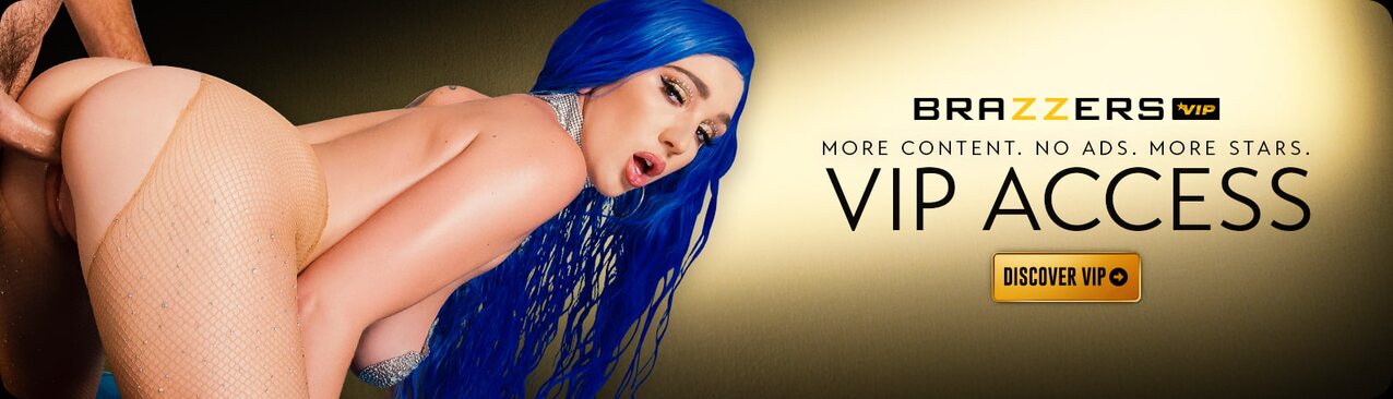 porn ad blue hair latina