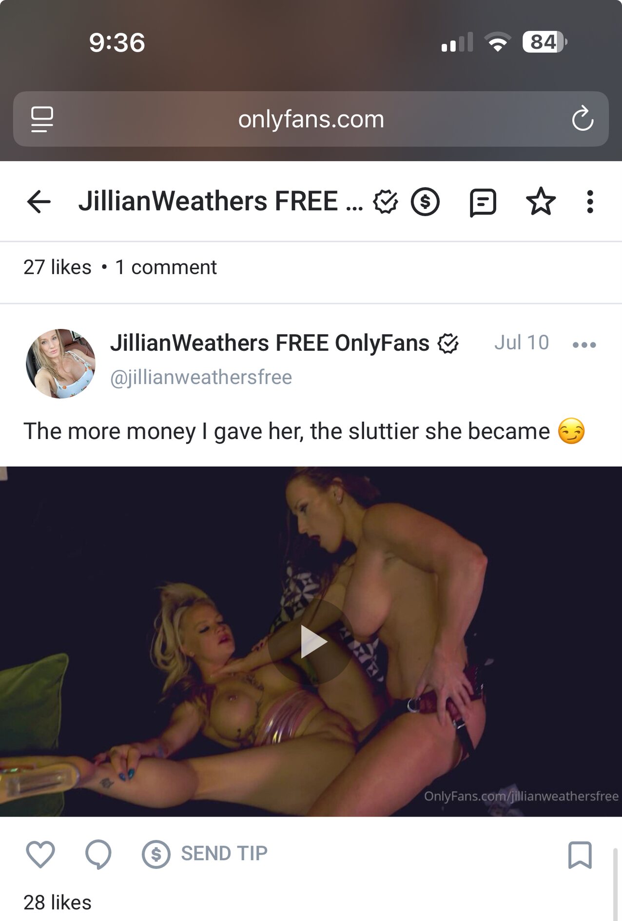 lesbian blonde strapon