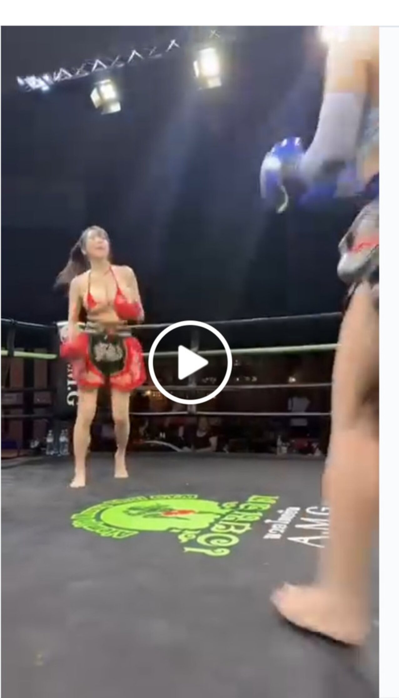 big tits asian boxing