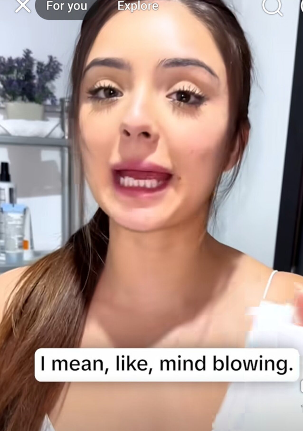 onlyfans ponytail brunette