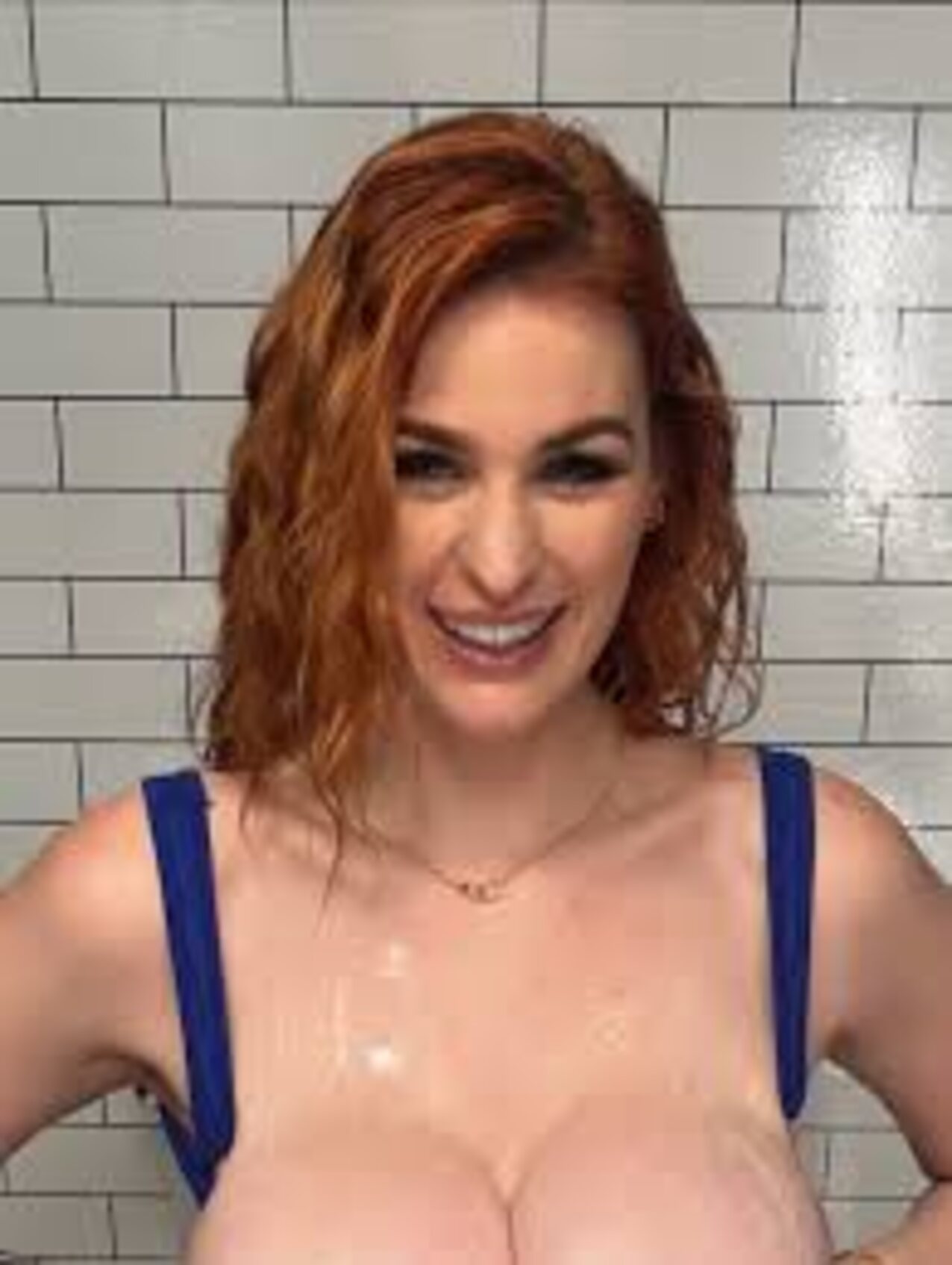 abigaiil morris toilet redhead
