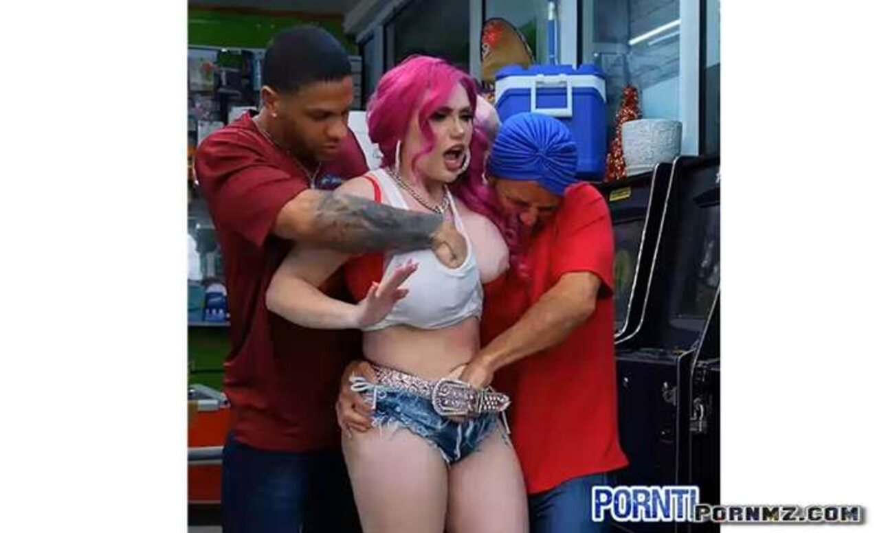 big ass big tits threesome