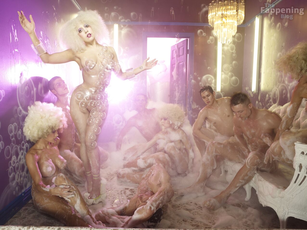 lady gaga nude tits