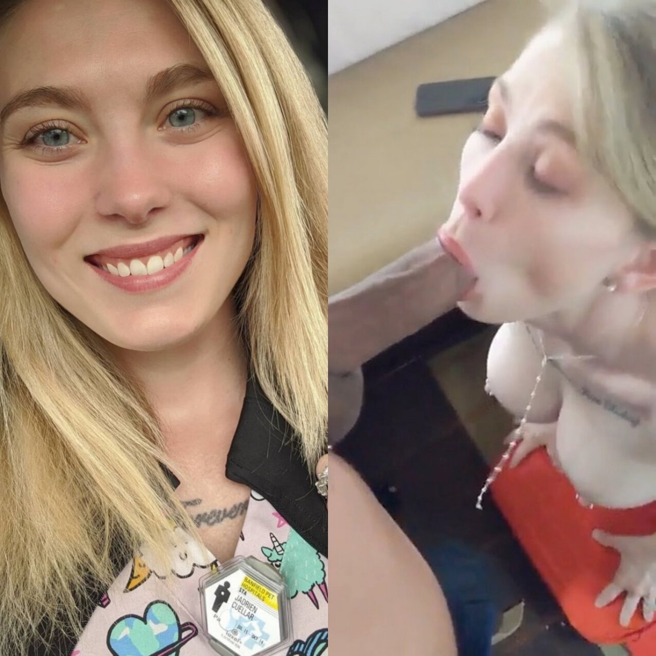 blonde blond blowjob