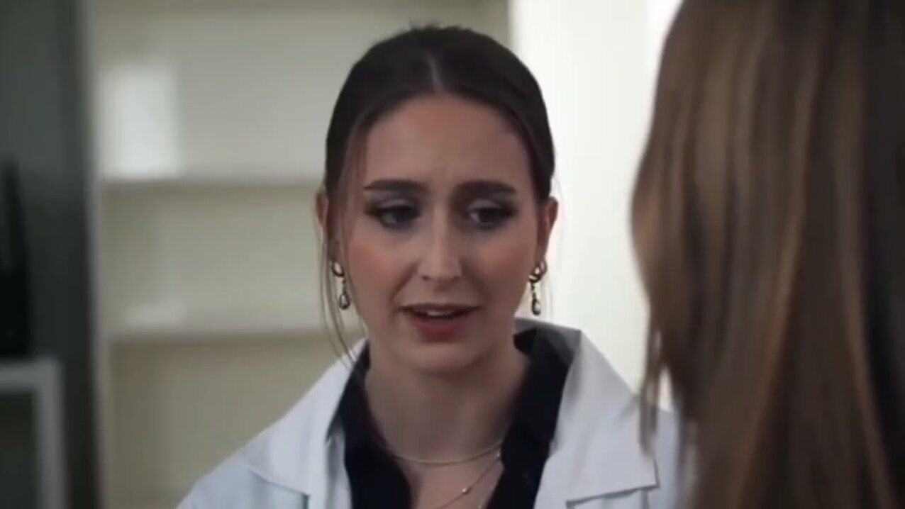 lesbian doctor kissing