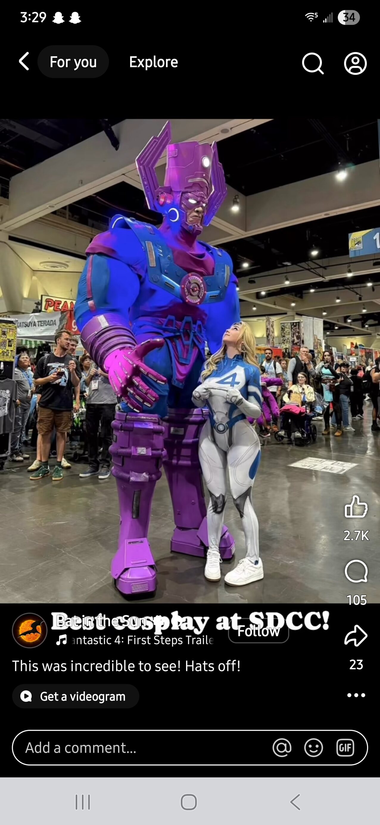 blonde cosplay comic