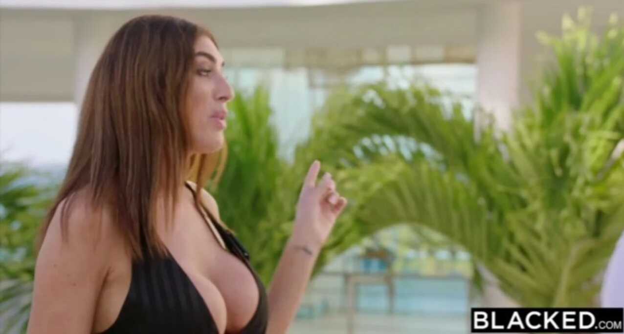 brunette outside bbc