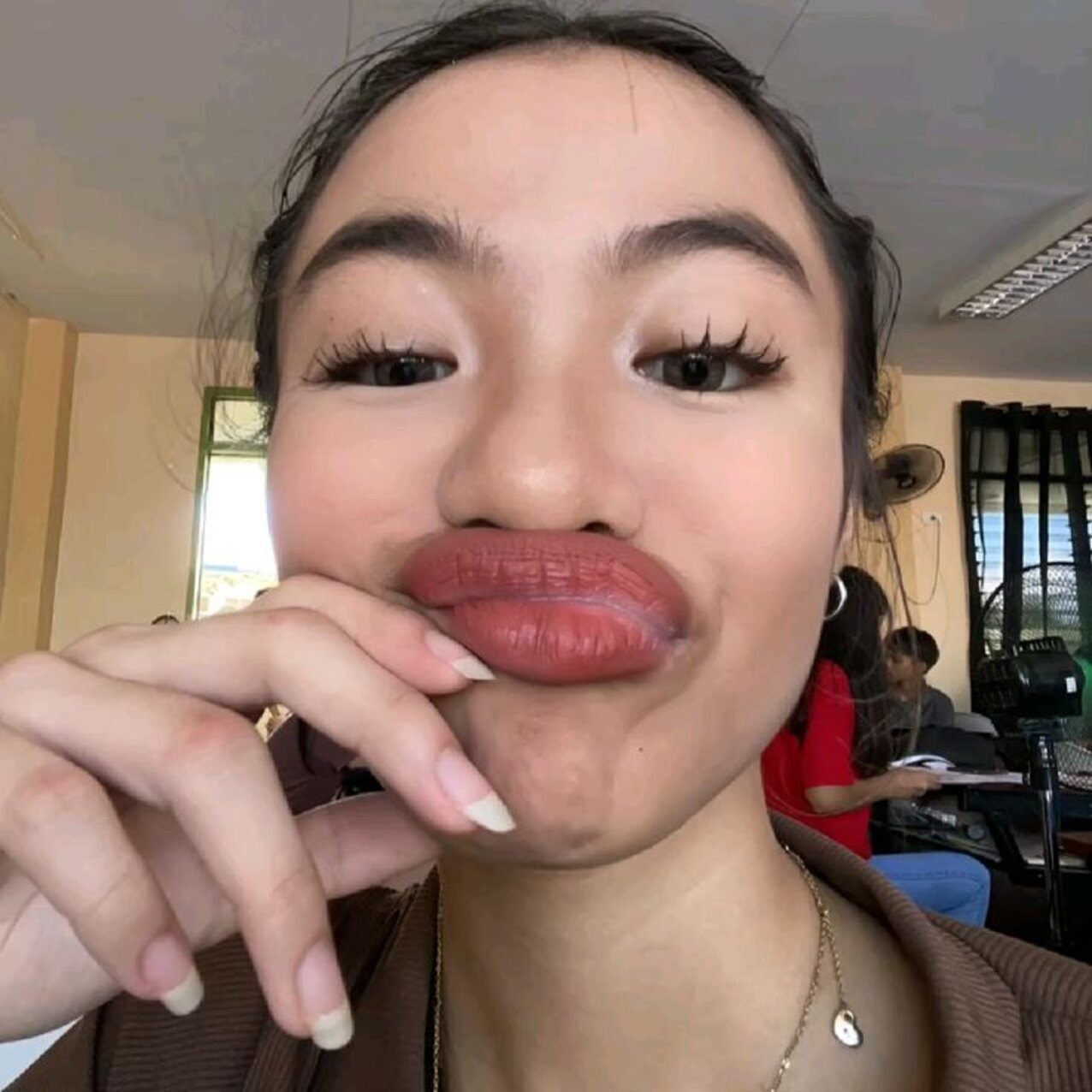 asian lips hot