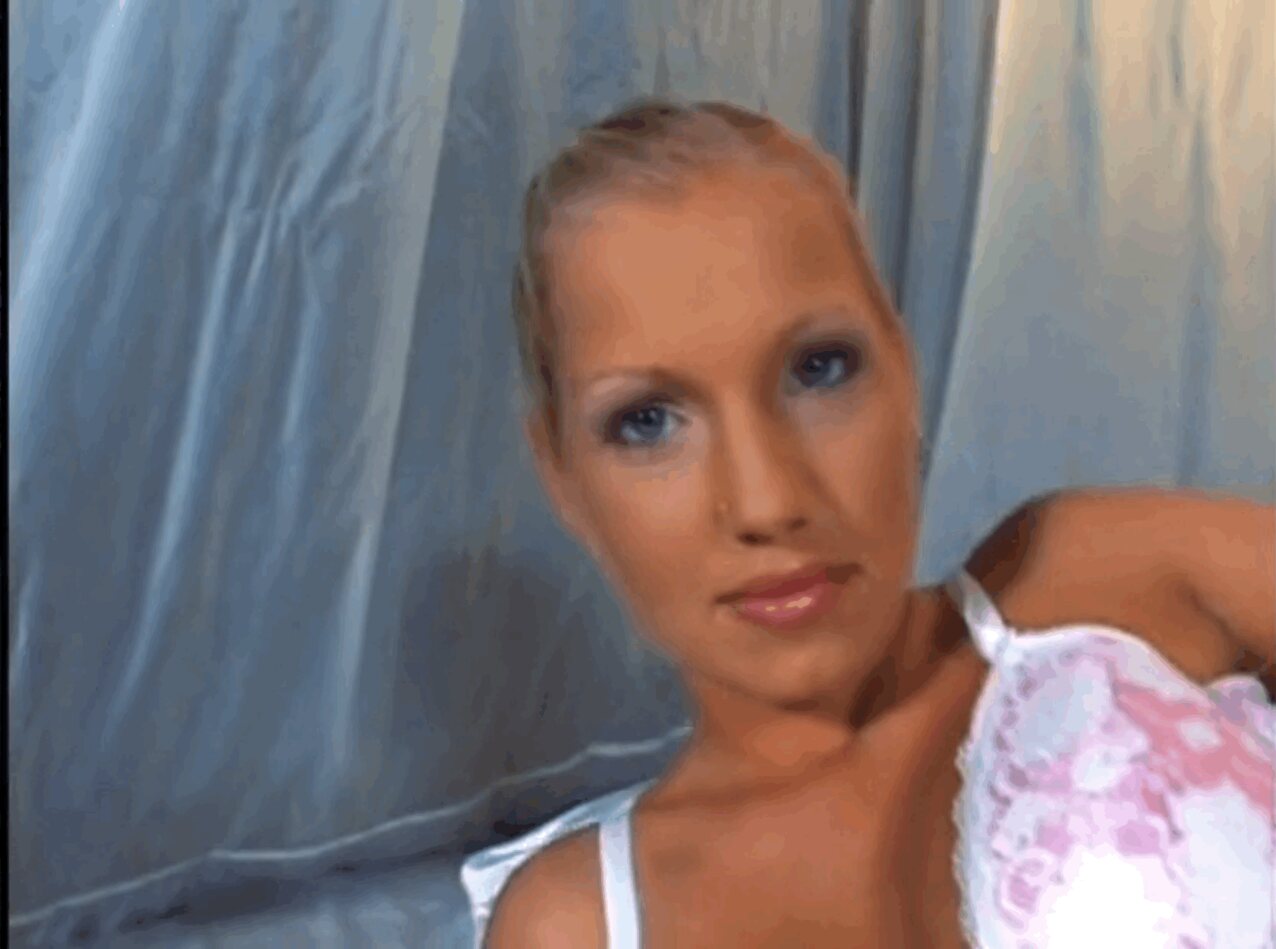 blonde european anal