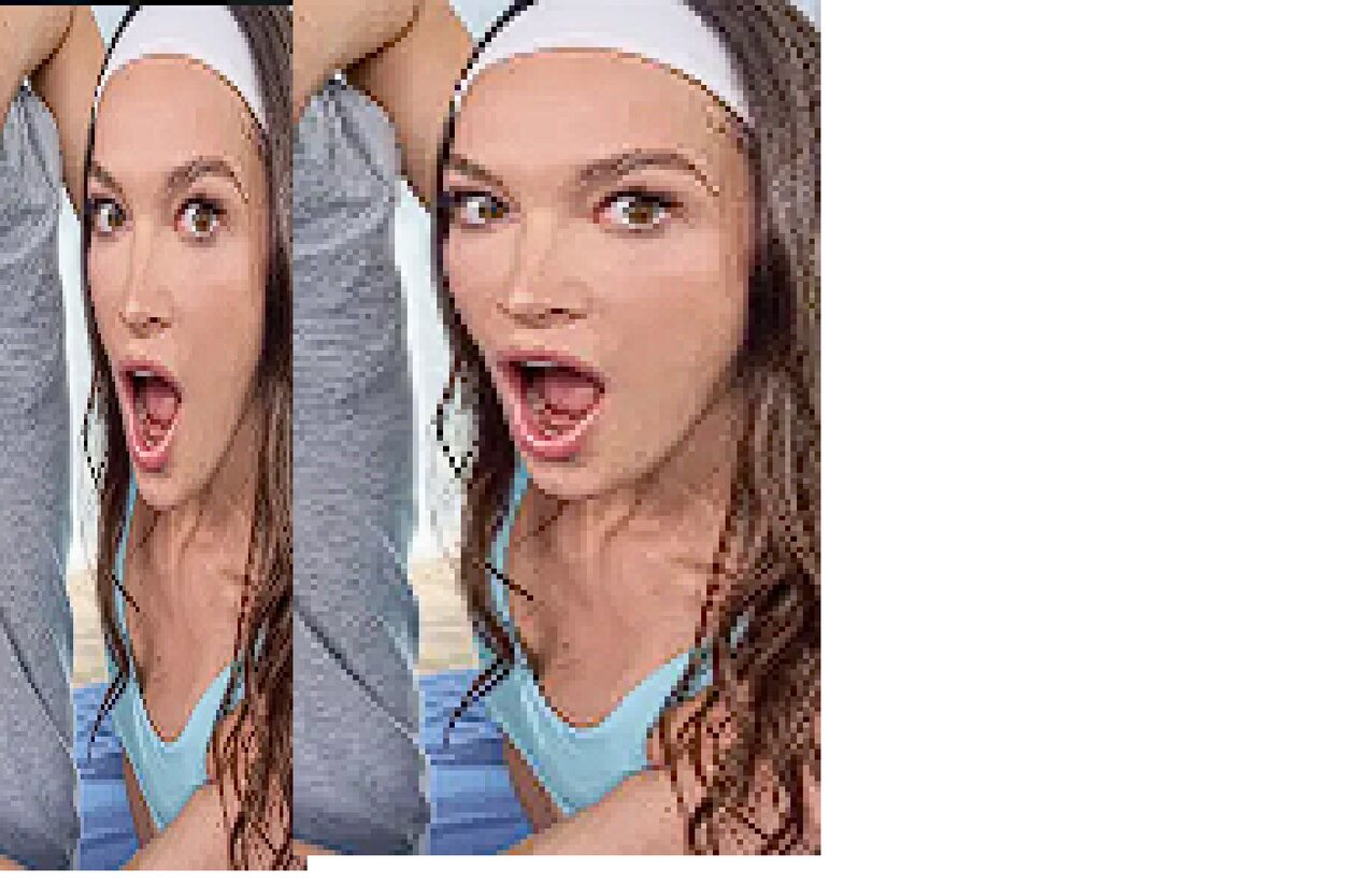 brown hair blacked brazzers