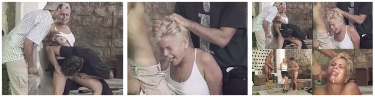 forced anal blonde