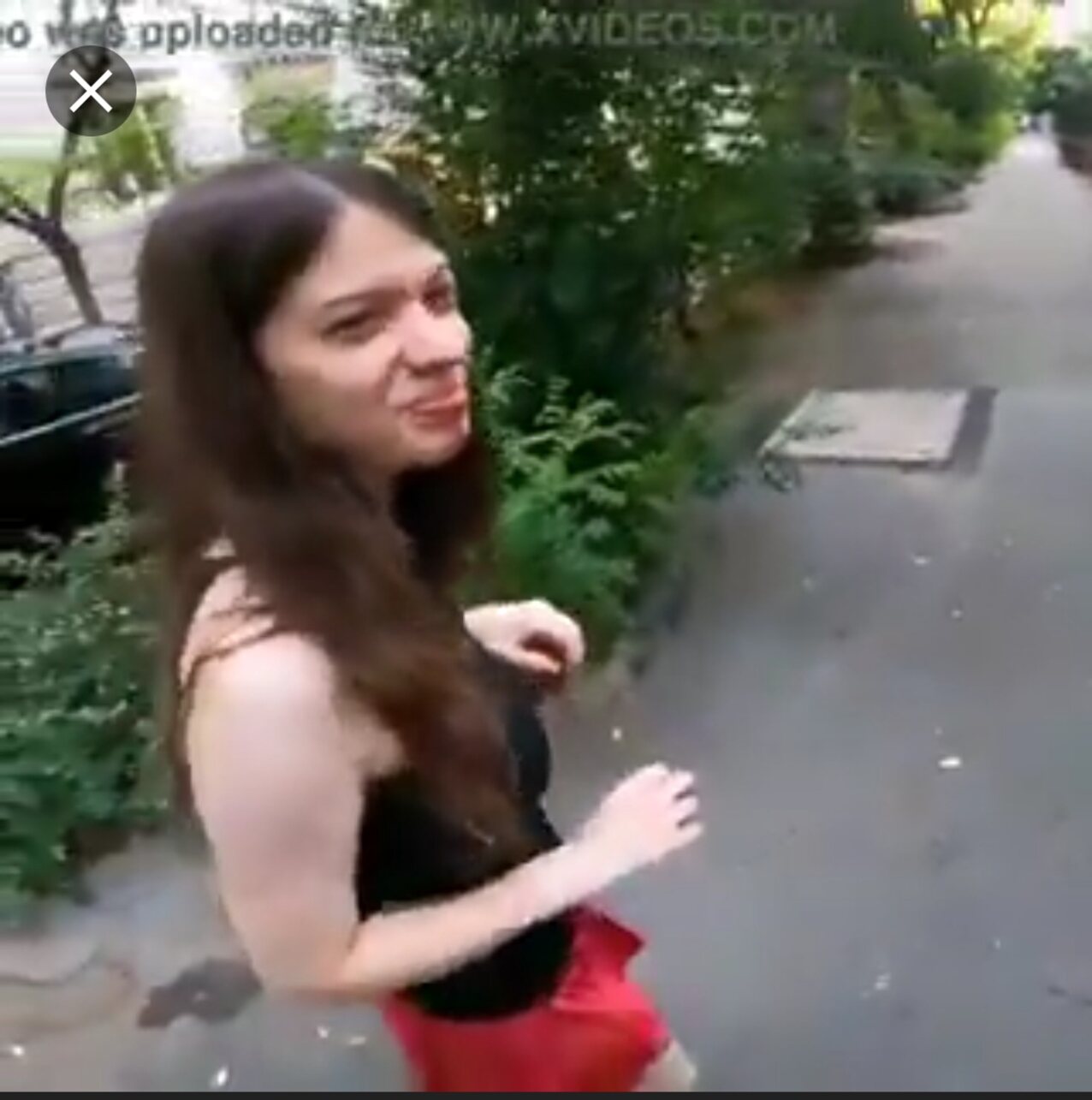 public threesome blowjob