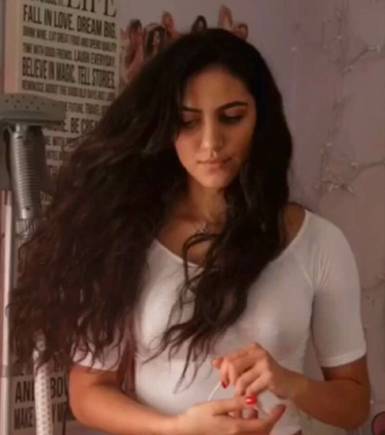 cross necklace teen small tits