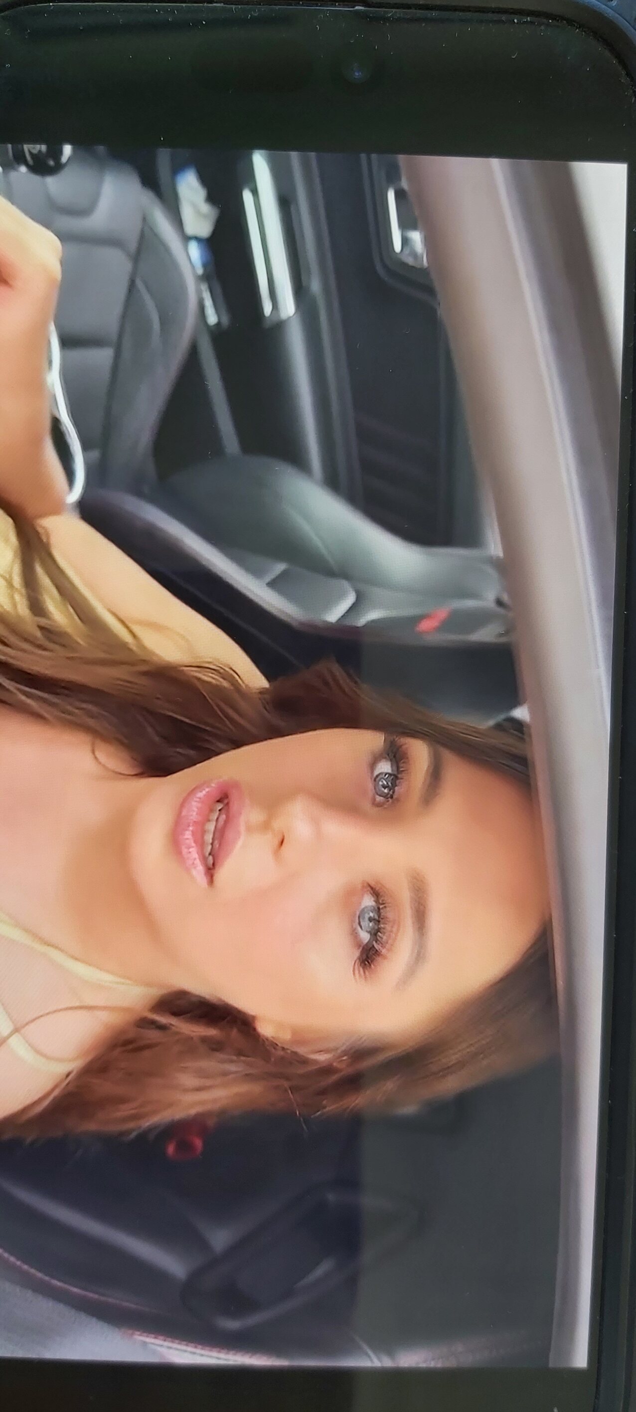 french girl big tits blue eyes