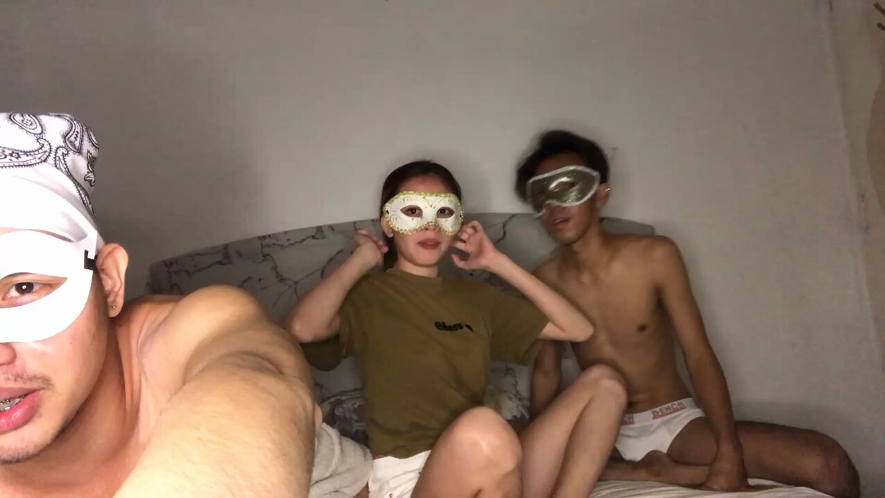 amateur asian masked
