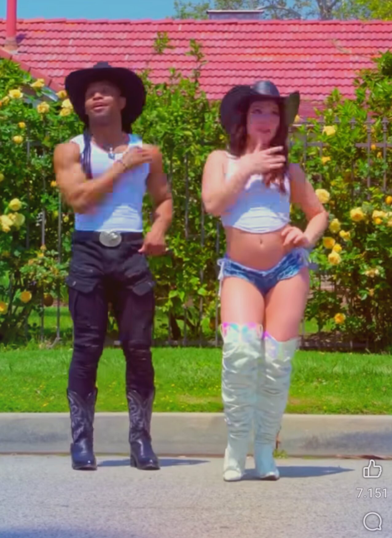ass dancer cowgirl